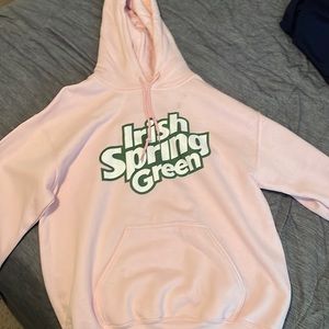 Adult Medium Irish Spring Green flight FTC hoodie